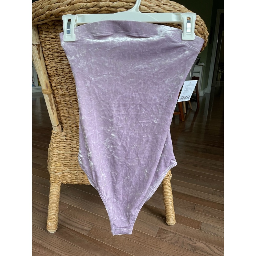 Strapless urban outfitters bodysuit